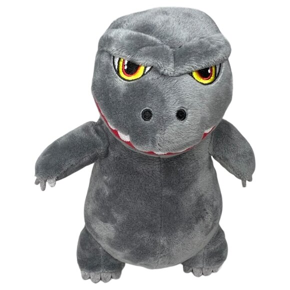 Phunny Godzilla Plush Gray Stuffed Animal Toy 8 1/2 Inch Doll Figure Kidrobot - Picture 2 of 8